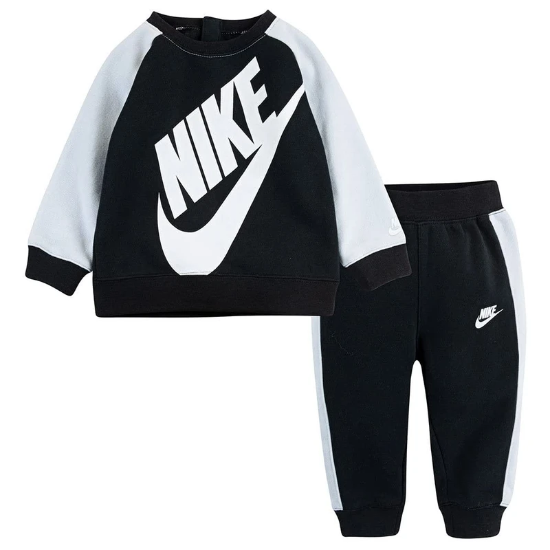 NIKE Boys TRACK_SUIT, Black, 3-4 Years EU