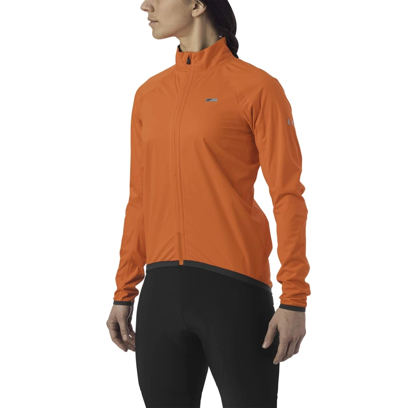 Giro Women's W Chrono Expert Rain Jacket Cycling Clothing, womens, Cycling clothing., vermillion, M