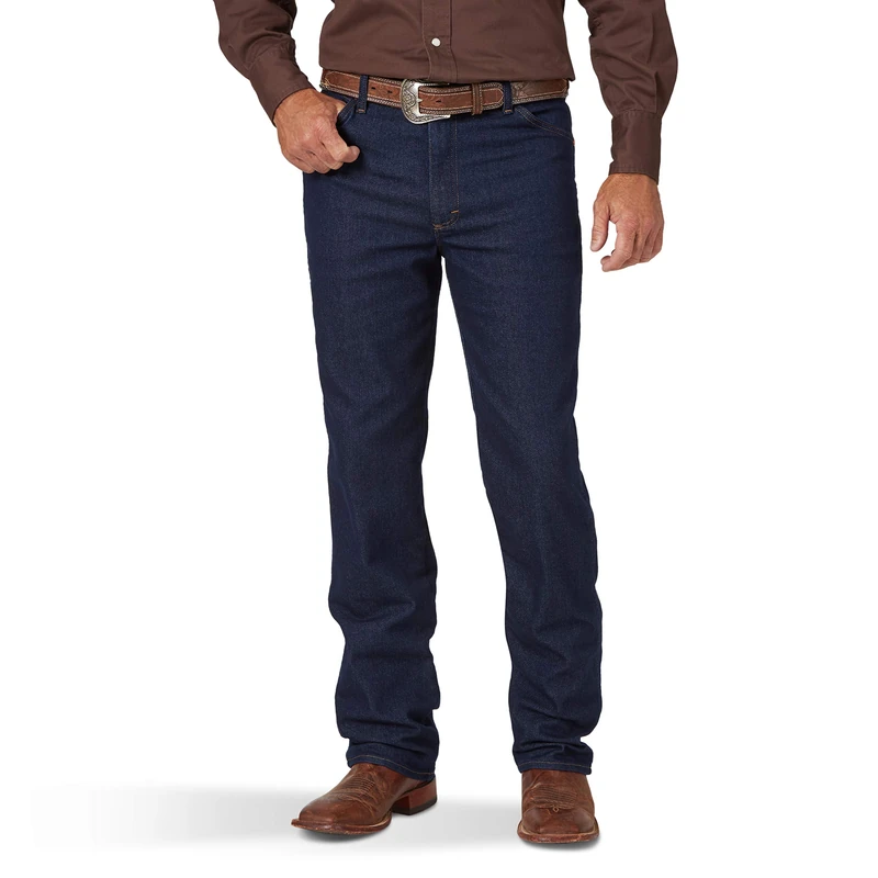 Wrangler Men's Cowboy Cut Slim Fit Active Flex Jean, Prewash, 31W x 36L