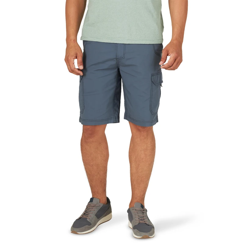 Lee Men's Extreme Motion Crossroad Cargo Short, Slate, 33