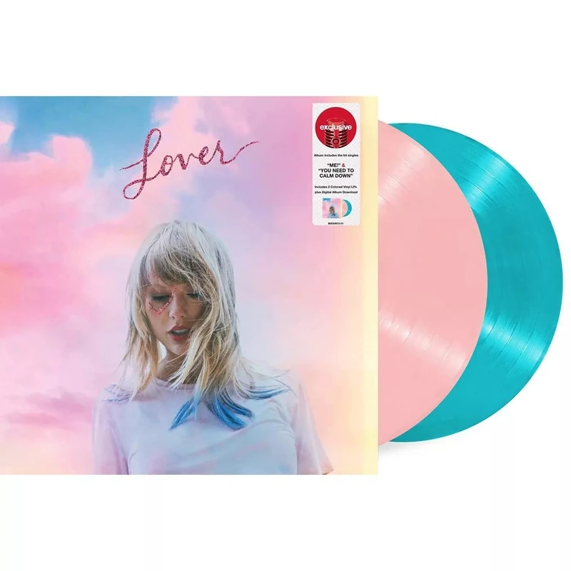 Lover Limited Edition Pink & Blue Vinyl - Pop Music - Image 1