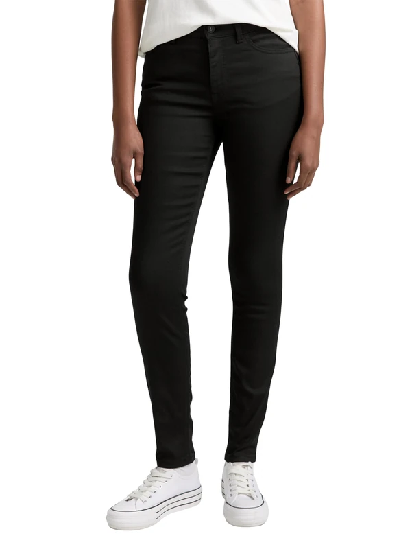 Tom Tailor Denim Ladies Jeans 202212 Nela Extra Skinny, 10240 - Black Denim, 27W / 32L - Image 1