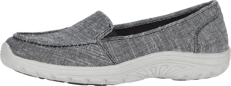 Skechers Women's Reggae Fest - Manzanita Loafer Flat, Black - Image 1