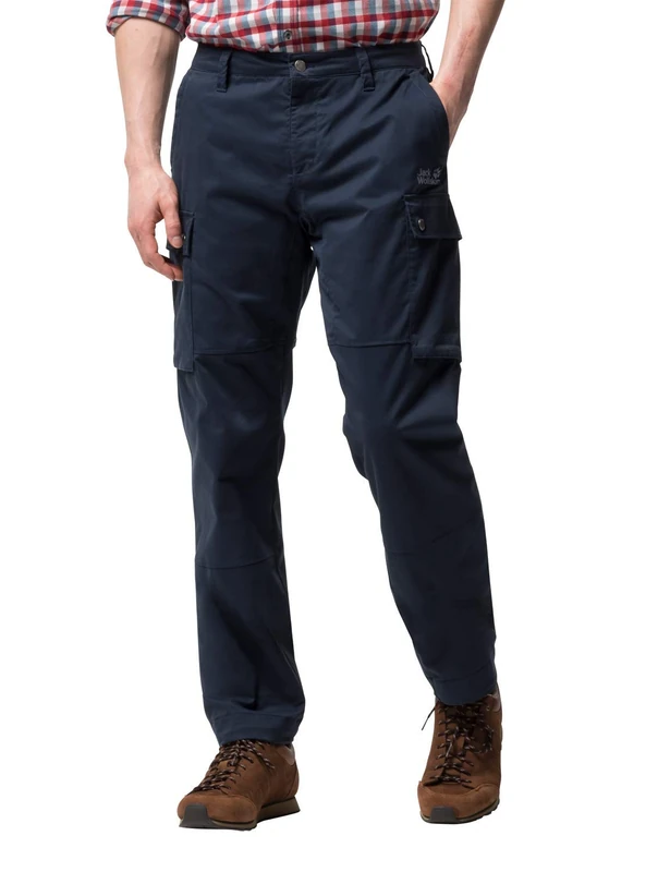 Jack Wolfskin Arctic Road Cargo Pants Men's Pants - Night Blue, 98