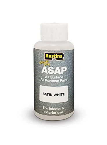 RUSTINS ASAP Paint, White, 50 ml (Pack of 1)