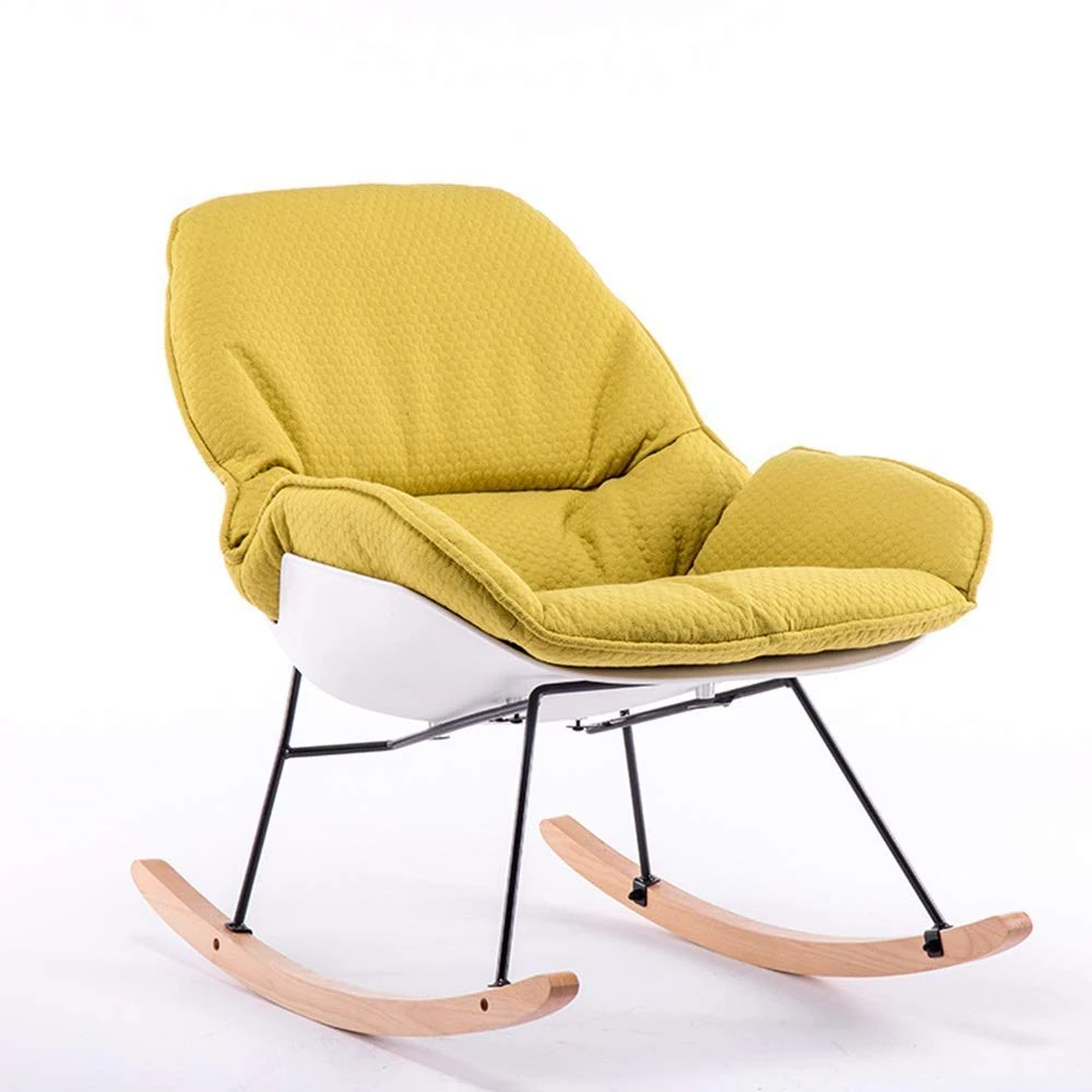 HBNING Rocker Relax Chair Lounge Chair Recliner For Living Room Bedroom Comfortable Padded Seat Relaxing Chair