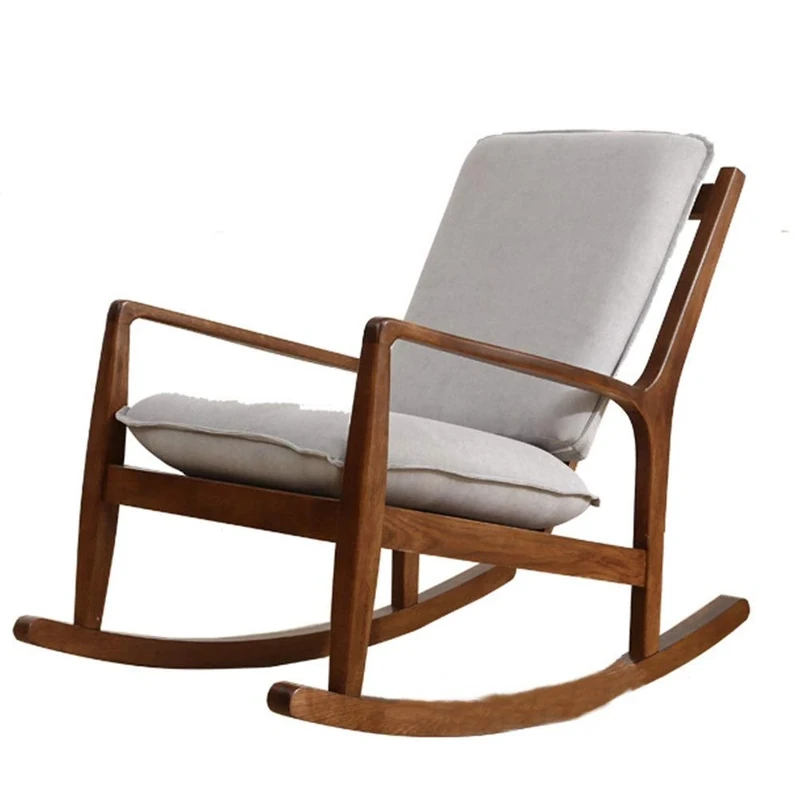 HBNING Nordic Simple Chair Cotton Linen Leisure Chair Lazy Lounge Chair Lounge Chair