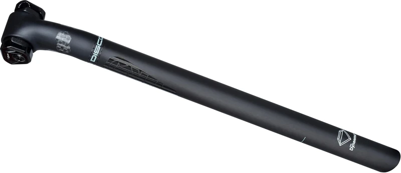 PRO Discover Seatpost, Carbon, 27.2mm x 400mm, 20mm Layback, Di2 - Image 1