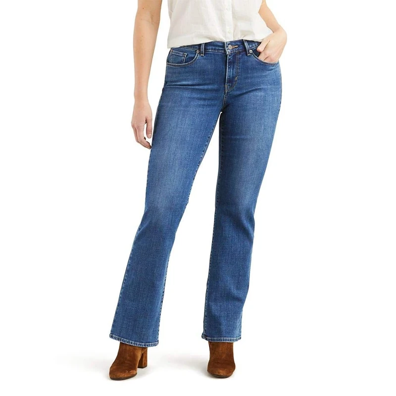 Levi's Women's Classic Bootcut Jeans, Lapis Awe, 30W / 32L