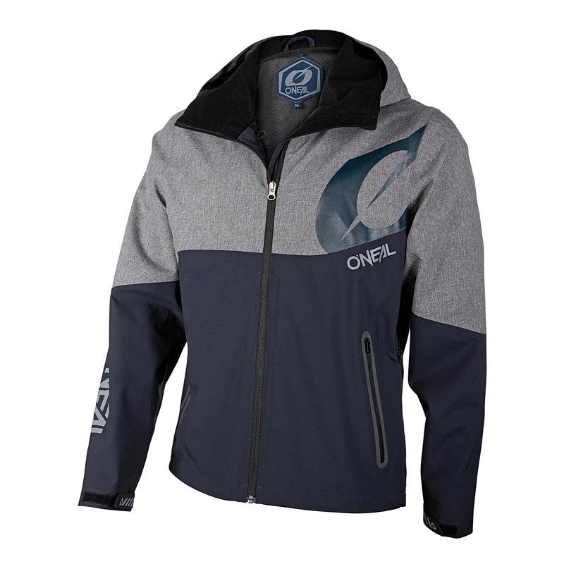 O'NEAL Unisex, Men, Women Cyclone Soft Shell Jacket, Blue/Grey, XXL