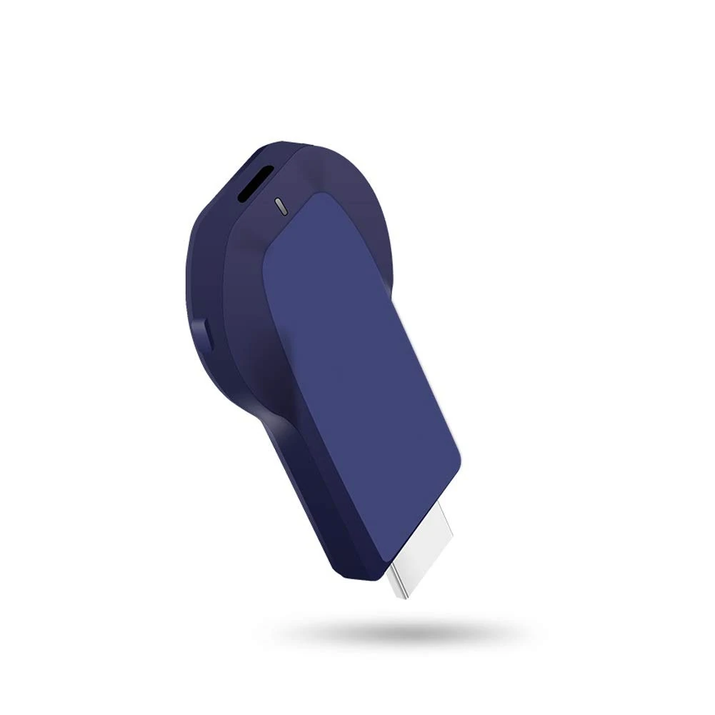 MMD Wireless HDMI Screen Image Display WiFi Dongle HDMI Wireless Adapter Airplay 1080P For Android/IOS (Color : Blue)