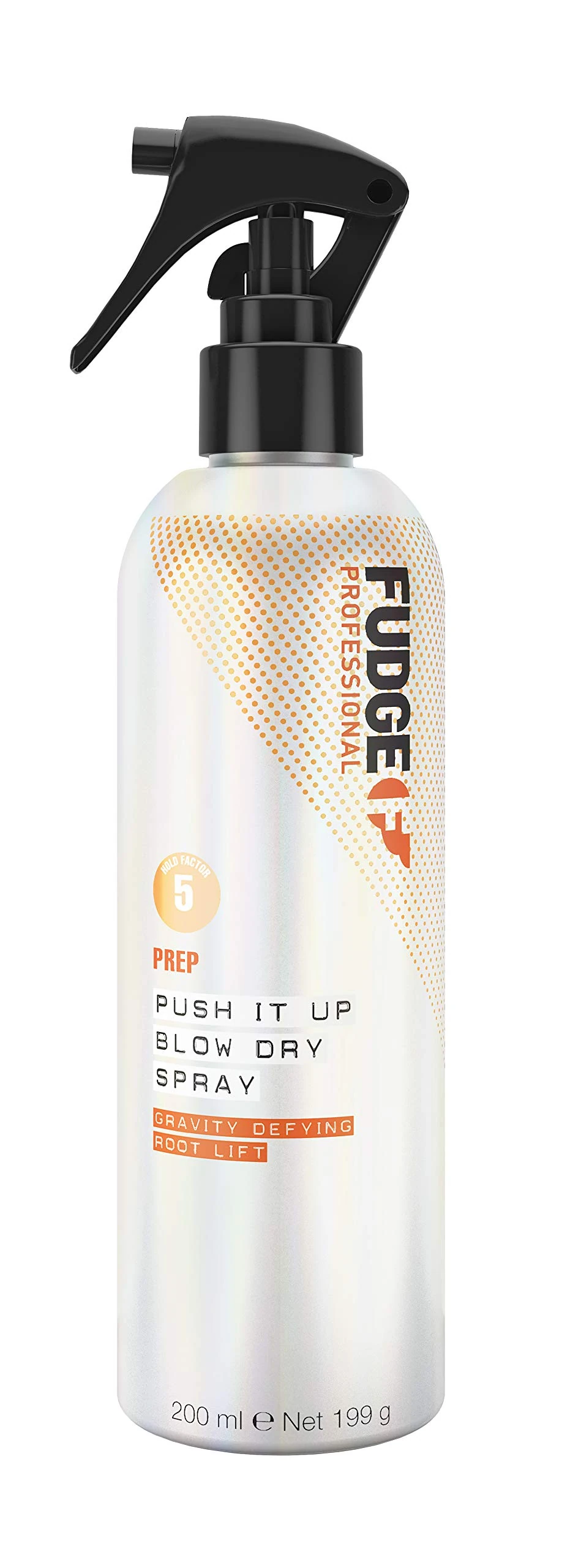 Fudge Professional Push It Up Blow Dry Spray, Volumizing Hair Spray, Eliminates Frizz and Flyaways, with Keratin, 200 ml