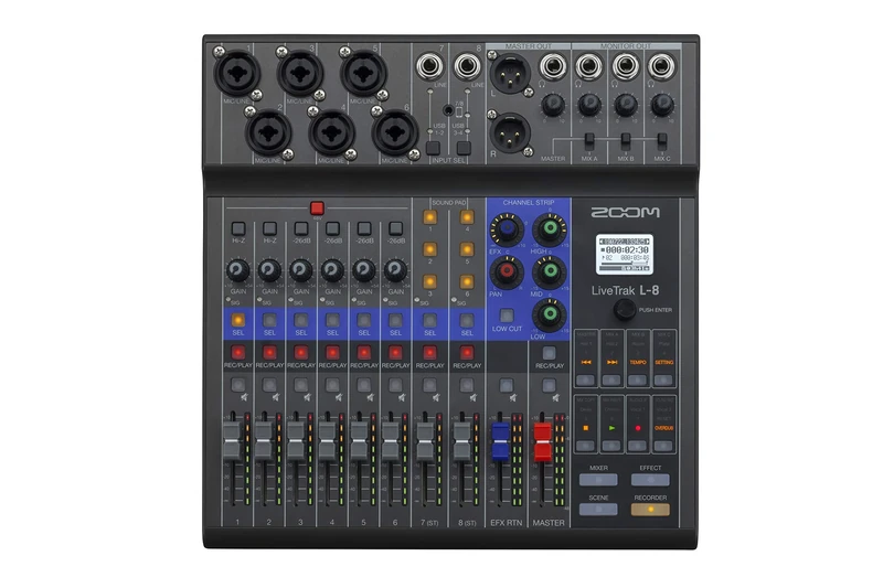 Zoom Live Trak L-8 - UK Version