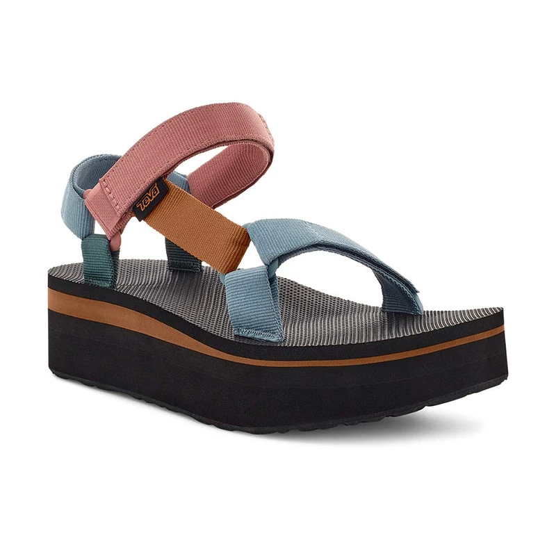 Teva Flatform Women's Universal Sandal, Light Multi, 4 UK