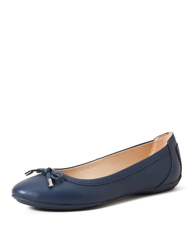 Geox Women's D CHARLENE B Ballet Flat, NAVY, 7.5 UK