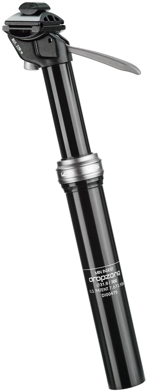 Kind Shock Dropzone Telescopic seat post Black 385mm