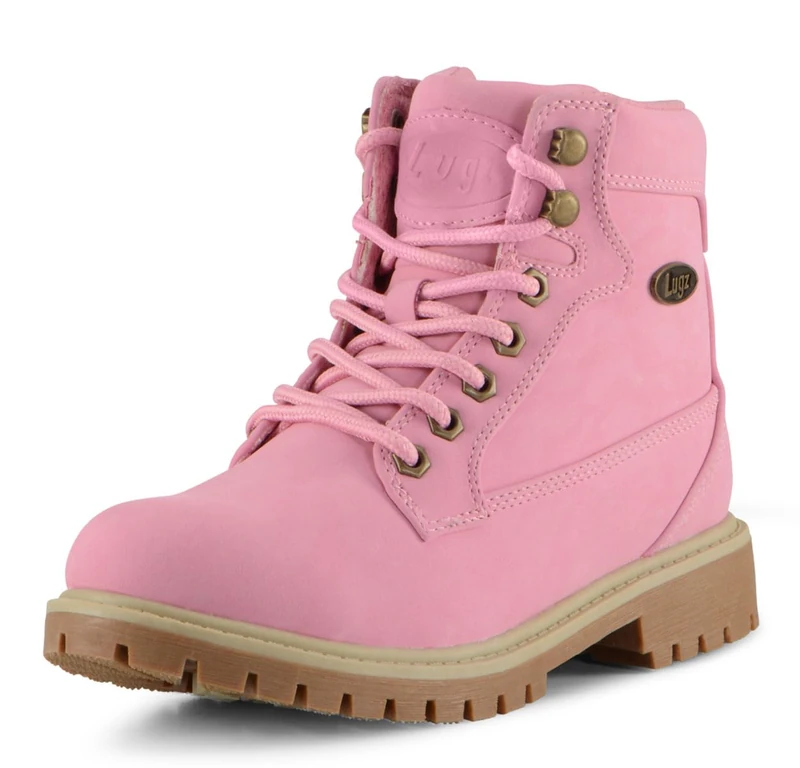Lugz Women's Mantle Hi Classic 6-inch Fashion Boot, Bubblegum Pink/Cream/Gum, Numeric_7_Point_5 - Image 1