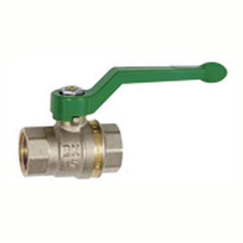 RIEGLER 350.7707 Drinking Water Ball Valve MS Nickel-Plated Hand Lever IG/IG, G 2, DN 50