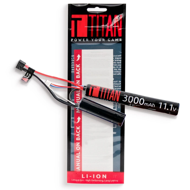 Titan 3000mAh 11.1v Nunchuck T-Plug (Deans)