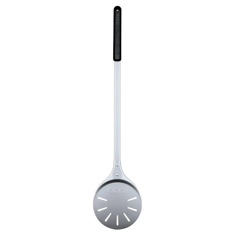 Ooni Pizza Turning Peel - 7 Inch Round Pizza Turner, Long Handle and Lightweight Pizza Peel Turner