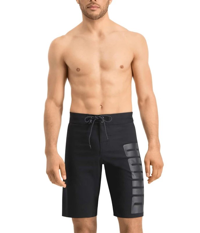 PUMA Lange Herren Men's Boardshorts Black - Image 1