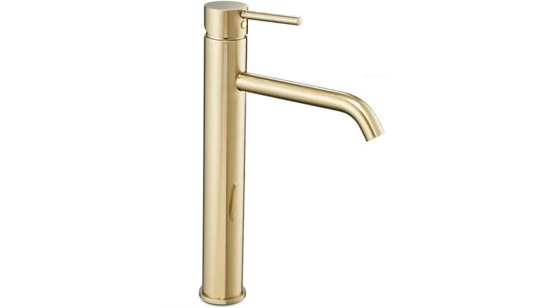 Rea Bathroom Sink tap Lungo High – Gold – REA-B9409