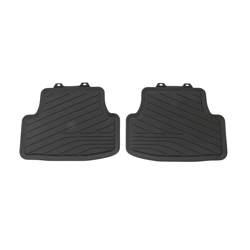 Volkswagen 5H006151282V Rubber Floor Mats Premium All-Weather Mats 2 x Rubber Mats Rear