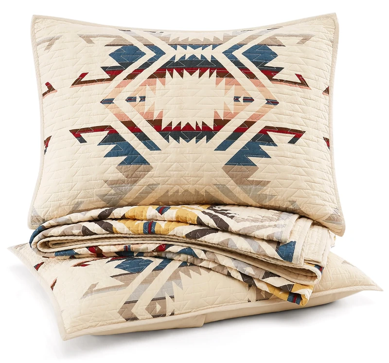 PENDLETON White Sands Coverlet Set
