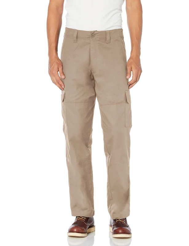 Dickies Men's Flex Active Waist Regular Fit Cargo Work Pant Utility, Desert Sand V1, 30W x 32L