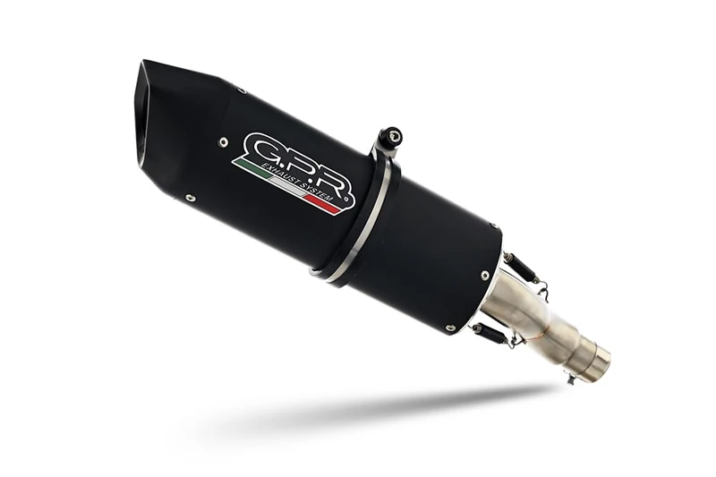 GPR EXHAUST SYSTEM,ITEM COMPATIBLE WITH BM-W C 650 SPORT 2016/20 EURO 4 HOMOLOGATED SLIP-ON EXHAUST FURORE EVO4 NERO