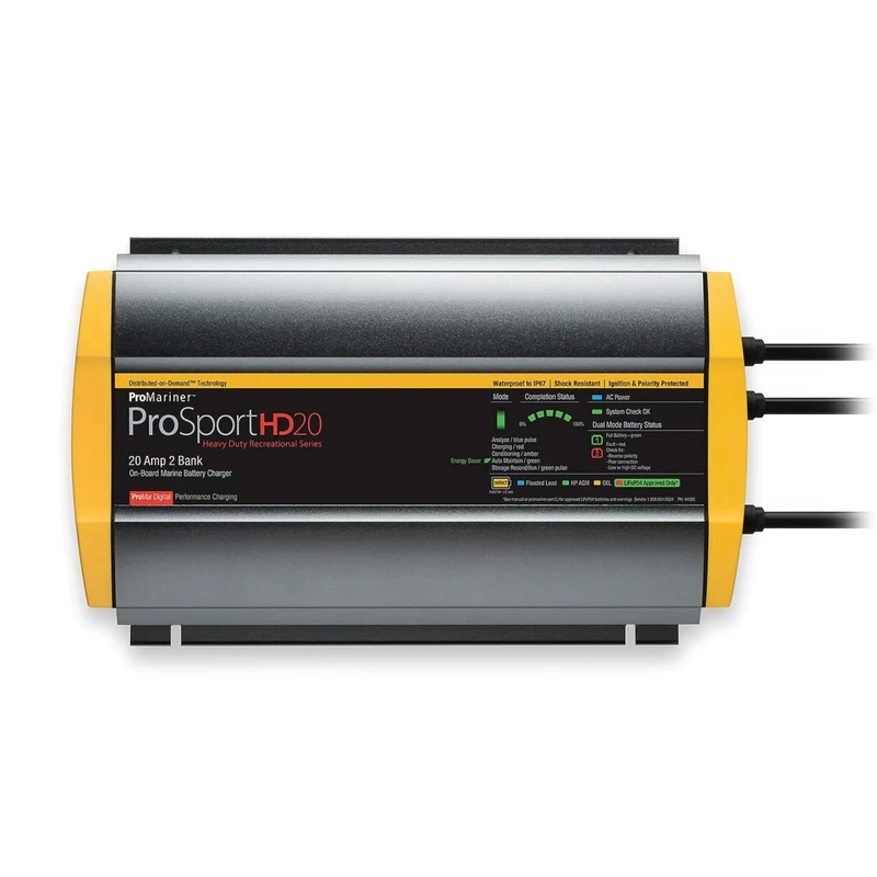 ProMariner 44020 ProSportHD Series Battery Charger-20 Amp