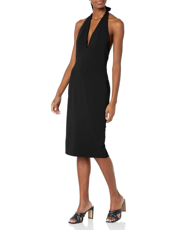 Dress the Population Women's Vanessa Dress, Black, Medium