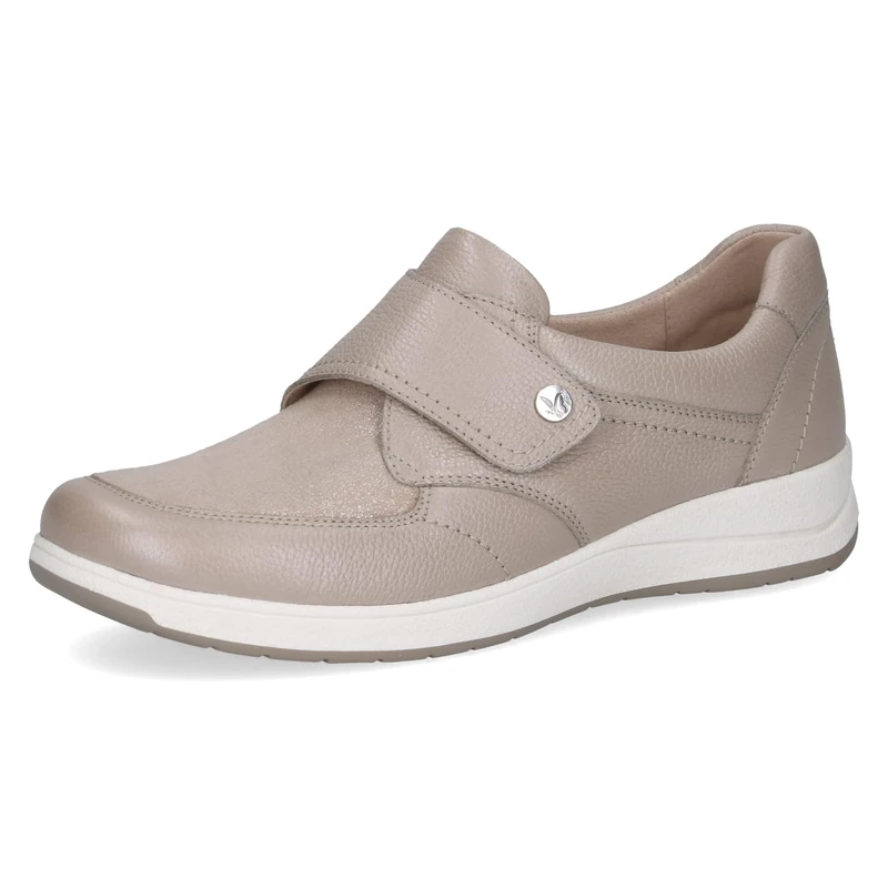 CAPRICE Women's Flat Loafer, Beige (TAUPE COMB), 7.5 UK