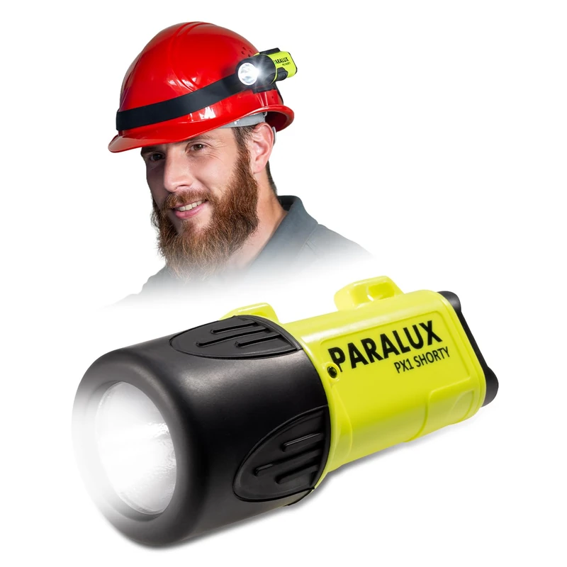 Parat Paralux PX1 Shorty 6912252158 Safety Light Maximum Light Range 120 m LED Torch up to 8 Hours at Full Load - Image 1
