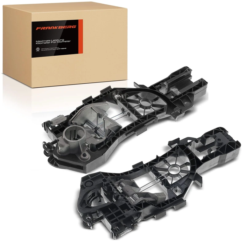 Frankberg 2x Door Handle Carrier Opener Front Compatible with Passa.t 3C2 Variant 3C5 2006-2010 Replace# 3C0837886J