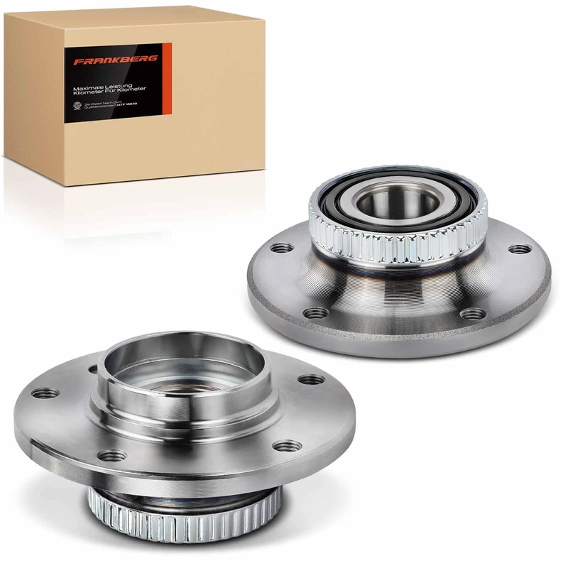 Frankberg 2x Wheel bearing Wheel Bearing Hub Wheel Hub Front Compatible with 3 Series E36 E46 5 Series E39 Z3 E36 Z4 E85 E86 1990-2007 31226757024