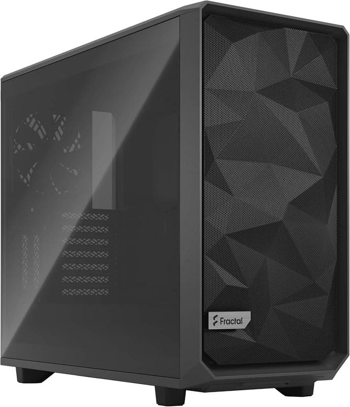 Fractal Design Meshify 2 Gray ATX Flexible Light Tinted Tempered Glass Window Mid Tower Computer Case