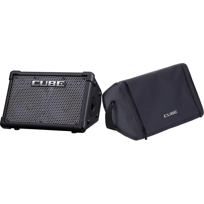 Roland CUBE Street EX amplifier with carry case - Image 1