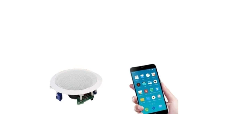 Audibax CM408L-BT Altavoces Techo Blanco Bluetooth 5 Pulgadas 40w (amplificador integrado en Un altavoz)