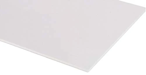 RS PRO PVC Plastic Panel, White, 2.5 mm x 600 mm x 600 mm up to +60 °C, Full