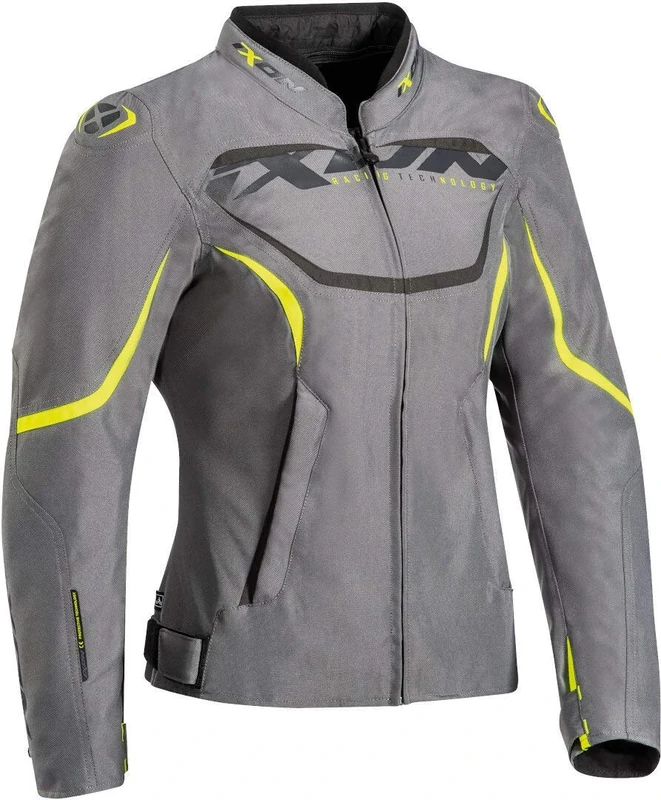 Ixon Motorcycle jackets Sprinter Lady Gray/Yellow, Gray/Yellow, M