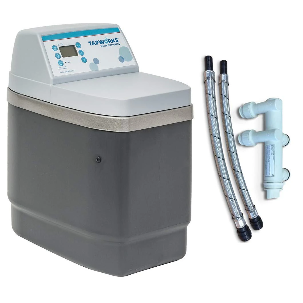 Tapworks Ultra 9 EASYFLOW Metered Compact 524mm High Water Softener + Full Kit