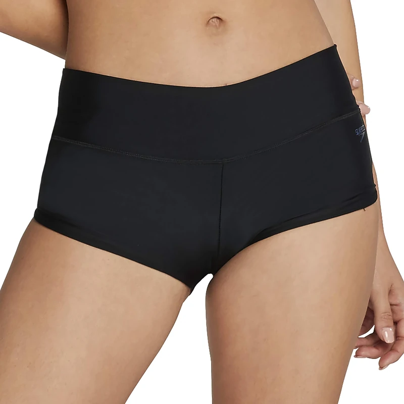 Speedo Women's Swimsuit Bottom Boyshort Length