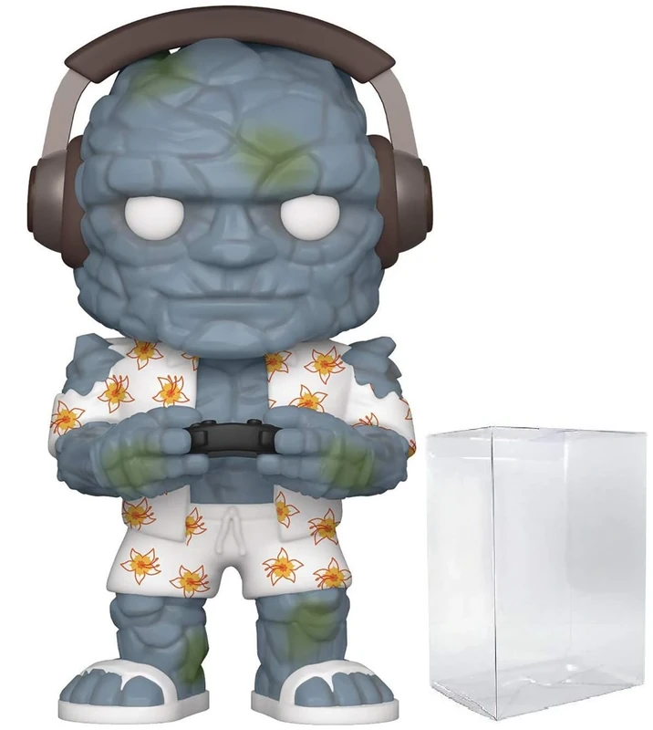 Funko Pop! Gamer Korg - Avengers Endgame Vinyl Figure (Includes Compatible Pop Box Protector Case)