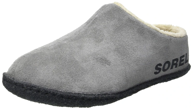 Sorel KIDS LANNER RIDGE II Unisex Kids Slippers, Grey (Quarry) - Youth, 13 UK