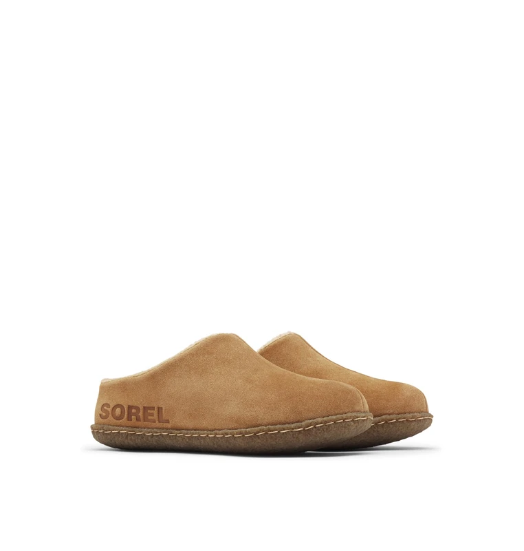 Sorel KIDS LANNER RIDGE II Unisex Kids Slippers, Brown (Camel Brown) - Youth, 3.5 UK
