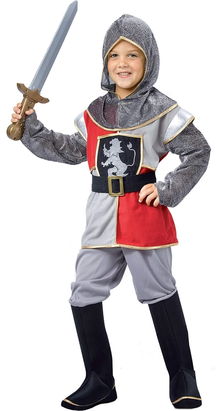 Ciao Boy's Cavaliere Medievale Costume Bambino (taglia 8-10 Anni) Costumes Not Applicable, Bambino, 8-10 Anni