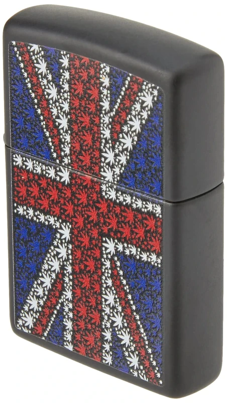 Zippo Windproof Lighter Union Jack Weed