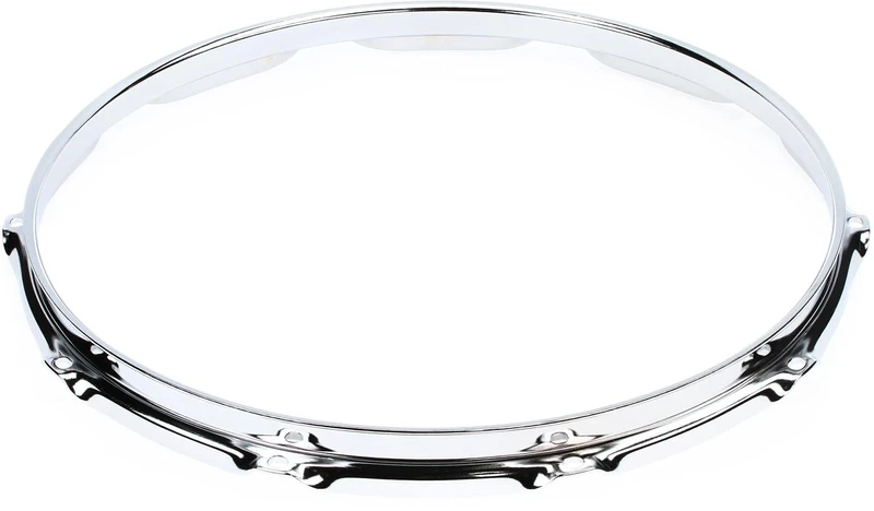 TAMA 14" ULTIMATE STEEL MIGHTY HOOP - 14", 10 HOLE, DRUM HOOP - BATTER SIDE - (MUS1410)