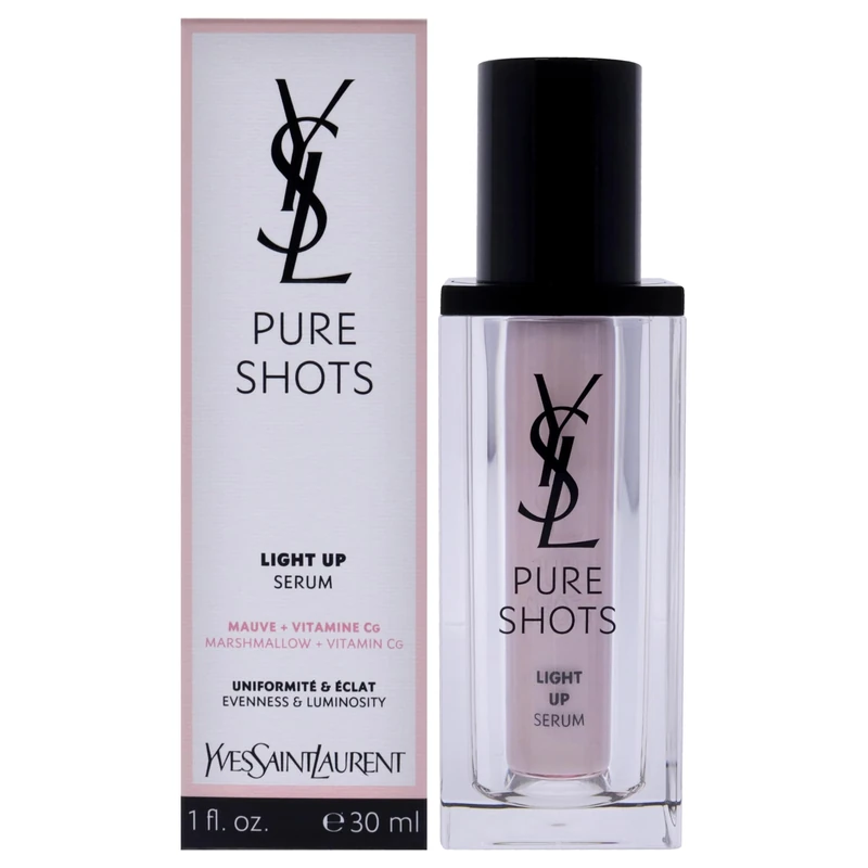 YVES SAINT LAURENT 915-54036 Pure Shots Light Up Serum Recargable 30 ml for adults, made for hydration, nourishment and skin care, 30 ml, light